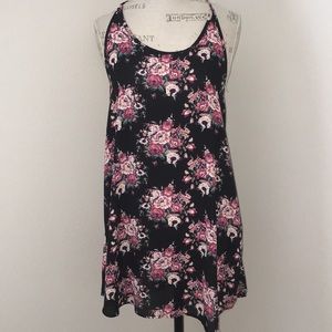Black Floral Dress 🥀🌷